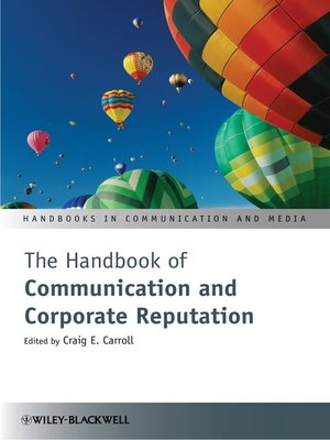cover image of The Handbook of Communication and Corporate Reputation